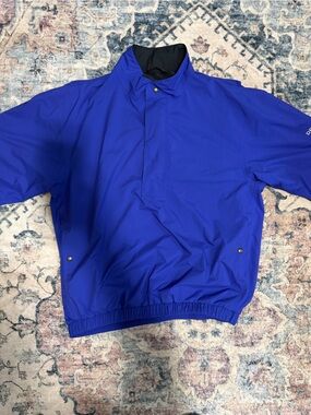 FootJoy Cobalt Blue Pullover Windbreaker